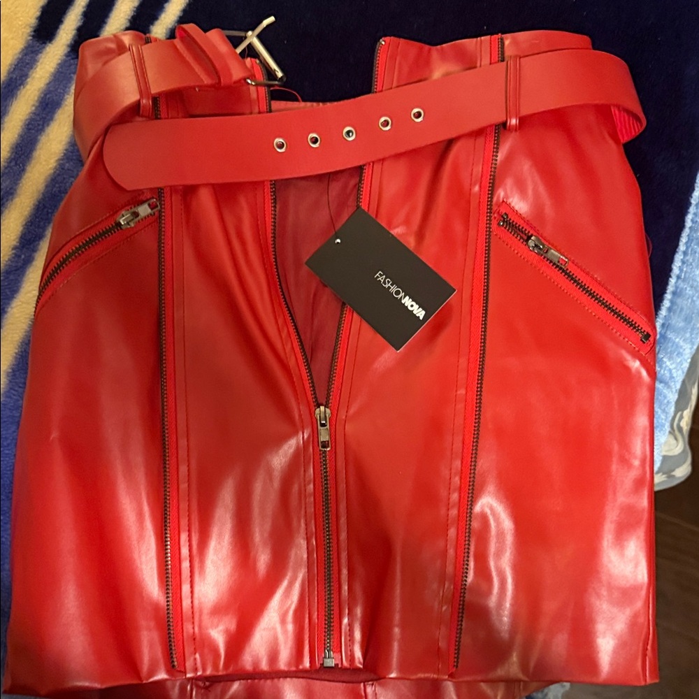 Fashion Nova Vibrant Red